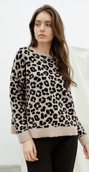 Alternative view of Sweater Leopardo