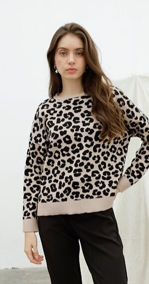 Sweater Leopardo